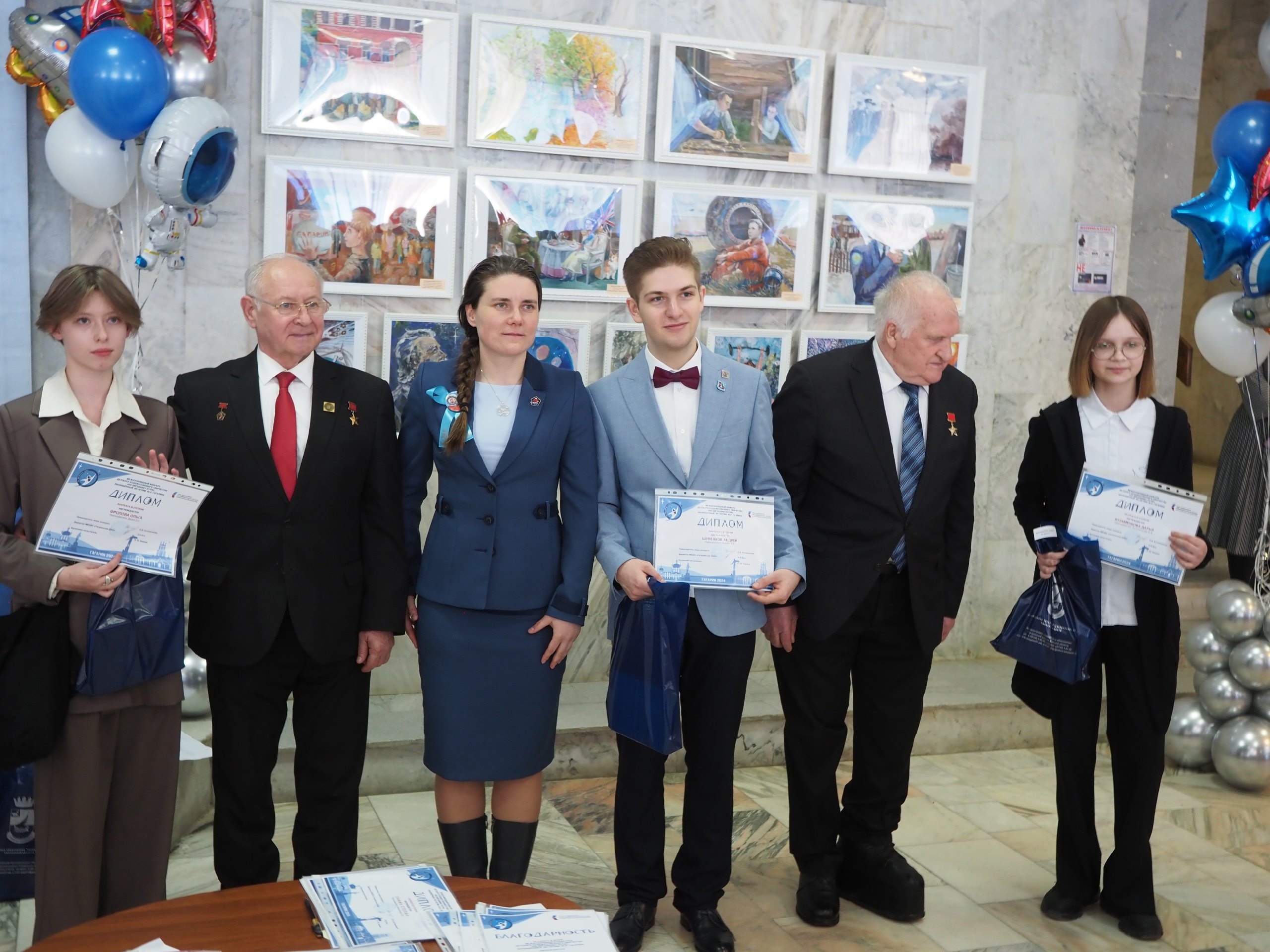 Открытие выставки победителей