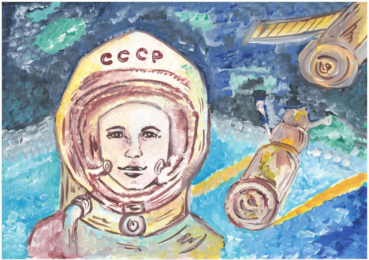 Первый в космосе
